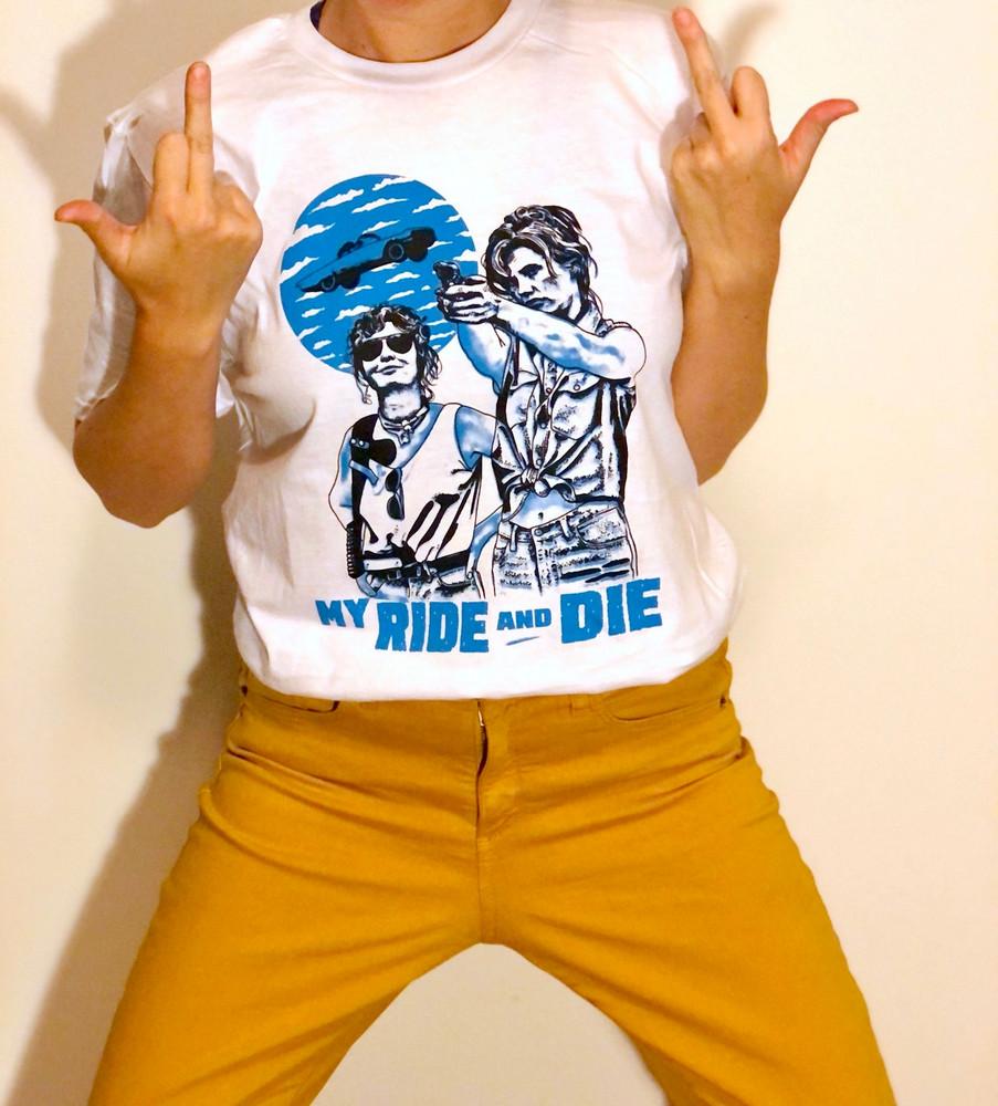 

Thelma and Louise (My Ride AND Die) t-shirt UNISEX T Shirt XL