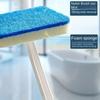 Long Handle Multi-functional Bathroom Cleaning Brush with Replaceable Head for Bathtub, Tiles, Windows, Glass - Sponge Brush