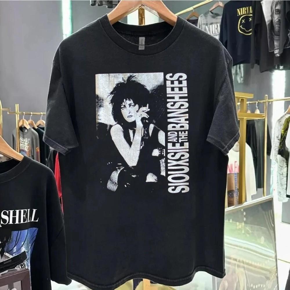 

Siouxsie and the Banshees Cigarette TShirt Remake Tee Classic style Unisex T-Shirt L