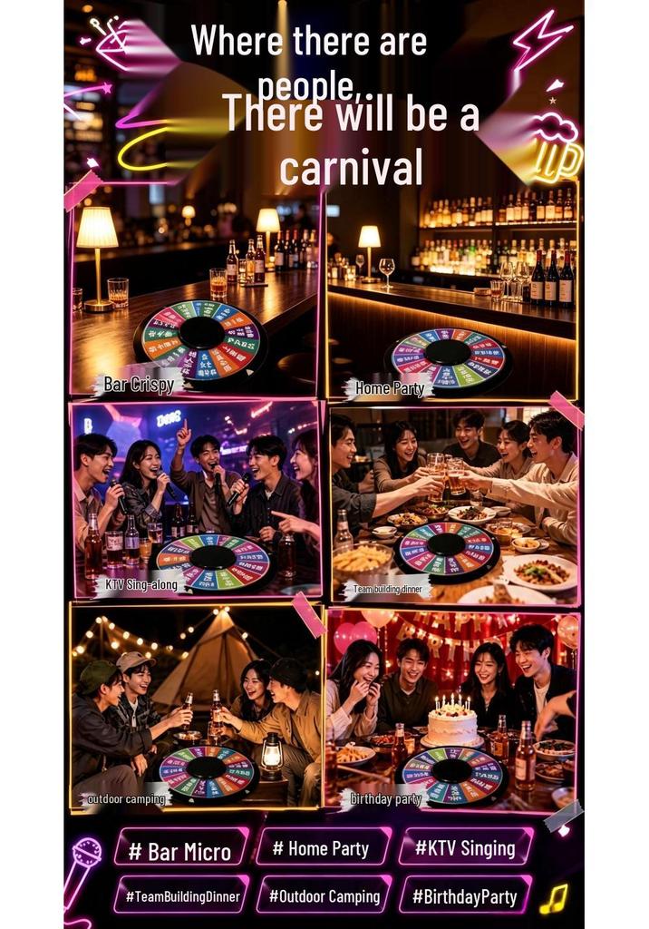 Russisches Roulette Spinner Spiel - Trink- & Partyunterhaltung