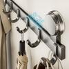Reusable Suction Cup Door Hook Strong Load-bearing Bedroom Organizer Hook  Dormitory