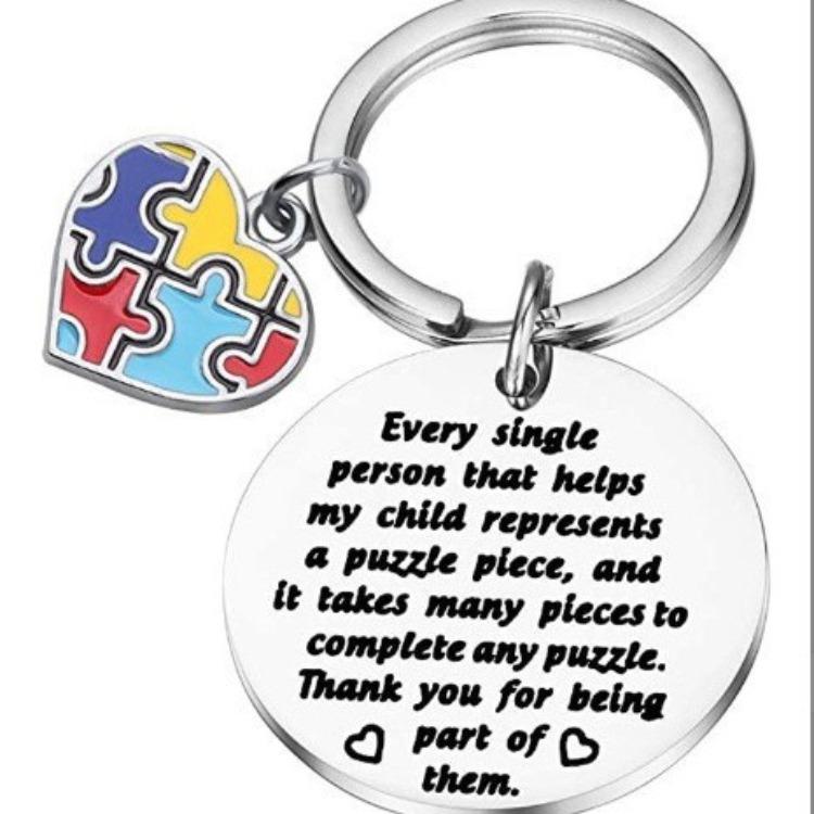 Inspirational Stainless Steel Keychain Class Of 2025 Graduation Gift Thank You Gift For Coworker Daisy Bee Starfish Charm Keychain