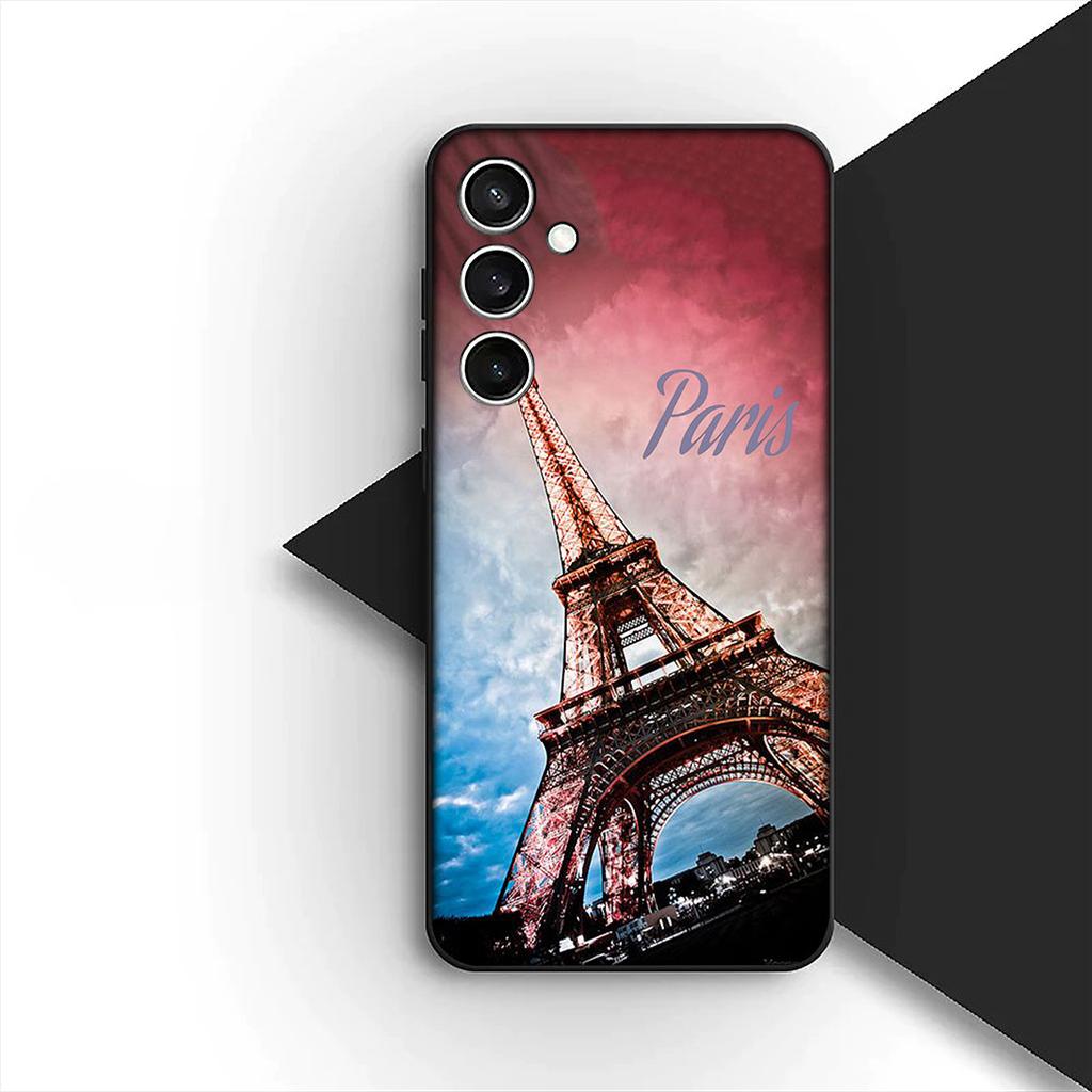 Cover for Samsung Galaxy S10 S8 S9 Plus A33 A34 A31 70 A71 A72 Note 20 9 8 S10E Phone Case France Paris Eiffel Tower London