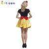 Western Halloween Pretty Snow Queen Masquerade Ball Performance Costumes Drama Stage Performance Costumes
