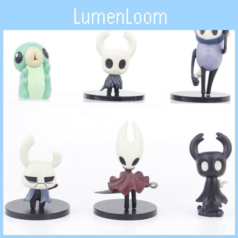 Pvc Hollow Adorable Knight Silksong Action Figures With Hornet Zote Quirrel Designs