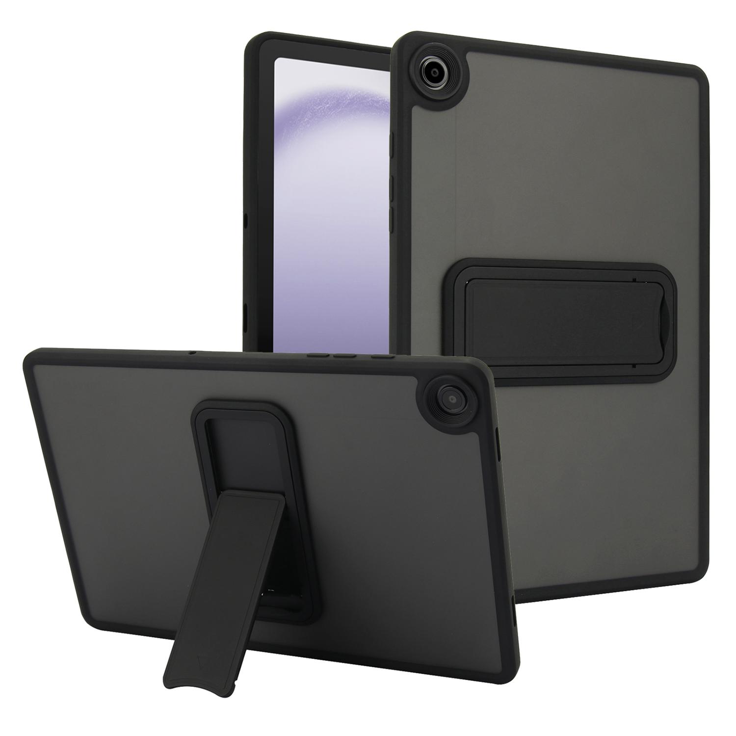 

For Samsung Galaxy Tab A9+ Case with Kickstand TPU + PC Skin-Touch Tablet Cover G