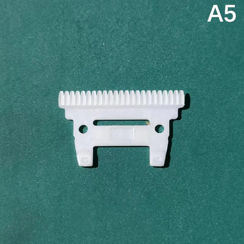 Mașină de tuns ceramică cu 2 găuri cu dinți eșalonați, cu lamă mobilă, fără fir, cu lamă înlocuibilă pentru mașină de tuns