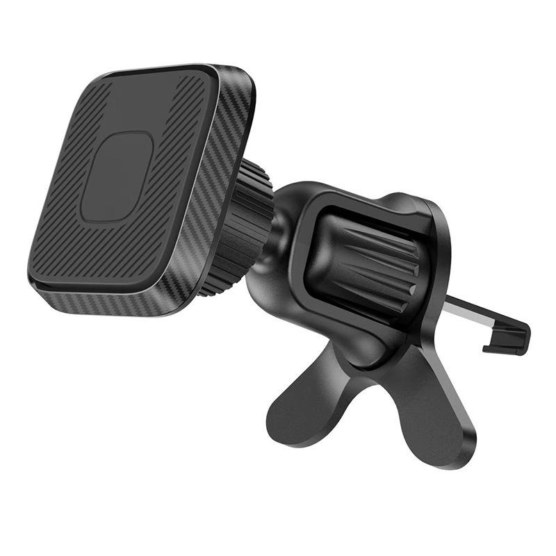 Car Console Magnetic Phone Holder with Rotatable PU Suction Cup