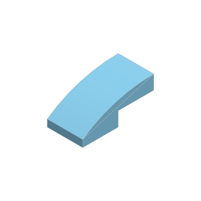 50pcs 11477 Slope Curved 2 X 1 Bricks Collections Bulk Modular GBC Toys For Technical MOC Set 1Pcs Gifts Buildings Blocks