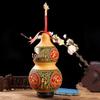 Chinese Knot Carved Gourd Pendant for Living Room Decoration or Gift