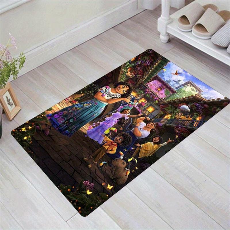 

1pc Encanto Pattern Area Rug Soft Flannel Floor Mat for Living Room,Office,Bedroom and Carpet 60cm by 90cm