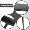 Hair Coloring Comb, Dyeing Highlighting Ergonomically Shaped, Made of PP for Efficient