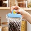 2Pcs Magnetic Bag Clips for Food Storage, Airtight Chip Clips, Sealing Clips for Snacks Coffee Powder, Fridge Magnet Organizer