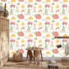 Wallpaper Painted in watercolor style for living room and bedroom 50x1000