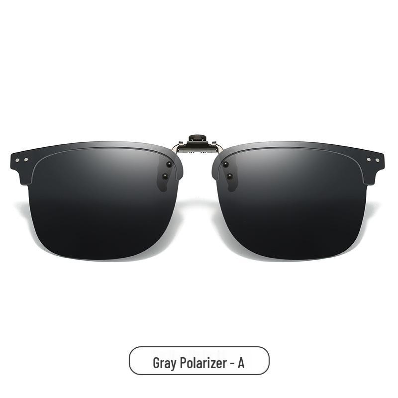 Polarized Clip-On Sunglasses 2025: New Style for Women & Men, Day/Night Use with Night Vision Lenses