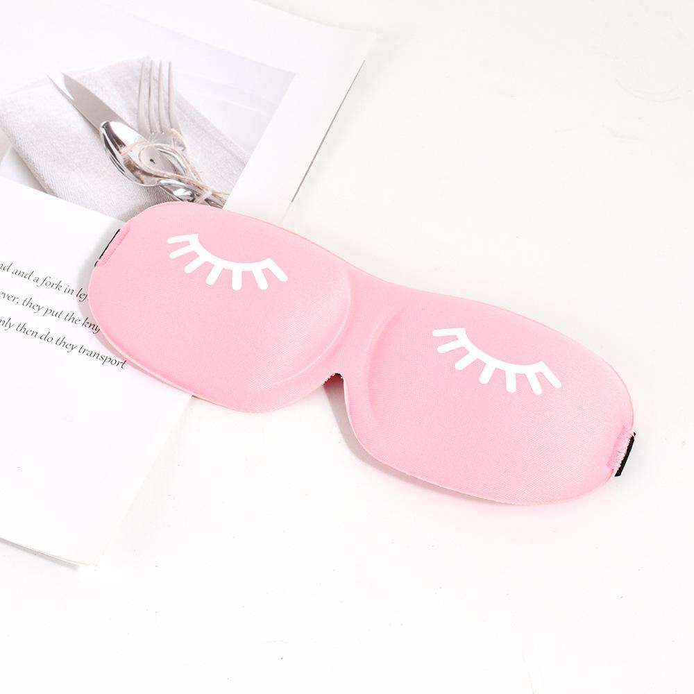3d Sleep Mask Beauty Eyelash Sleeping Eye Mask Eyeshade Sleep Aid Travel Outdoor Home Eyes Rest Relax Eyecover Health Care