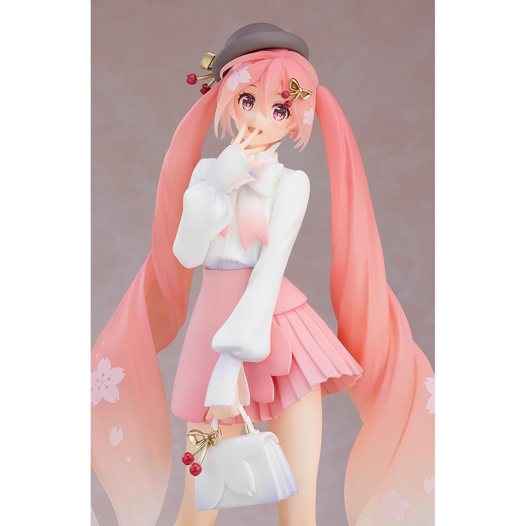 Good Smile Company SMILE VALUE POP UP PARADE Character Vocal Series 01 Hatsune Miku Sakura Miku Cherry Blossom Viewing Outfit Plastic Painted Complete