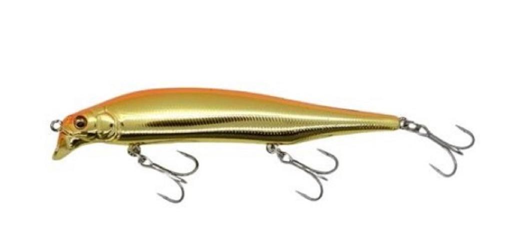 Megabass X-80 Magnum SR Floating Lure Full Metal Orange Gold (5399)