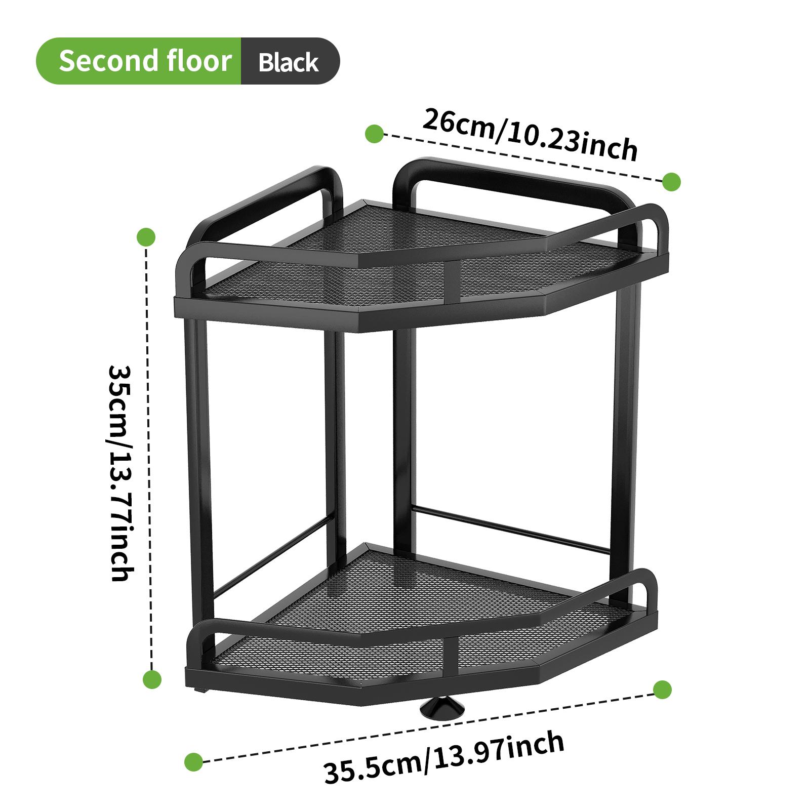 

Corner Iron Mesh Multifunctional Storage Rack