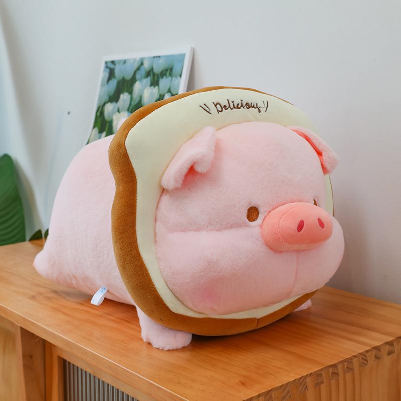 Cute Pig Doll Plush Toy Lying Pig Doll Sleeping Pillow Girl Children Doll