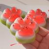 Cute Summer Limited Watermelon Cat's Paw Antistress Foot Squishy Toy,Fidget Toy, Mochi Squishy, Stress Reliever  Squeeze Toys