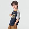 Boys' American Print Colorblock Raglan T-shirt