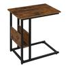 C-Shape Design Sofa Table, Small Coffee Table, Narrow Side Table, Laptop Table (table only)