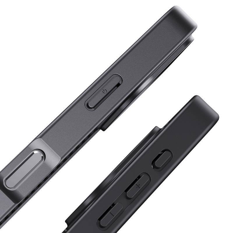 Hartes PC-Bumper-Case mit Karbonfasermuster für iPhone 16 Pro 15 Pro Max 14 13 12 Stoßfeste Slim-Handyhülle mit weichen Kanten