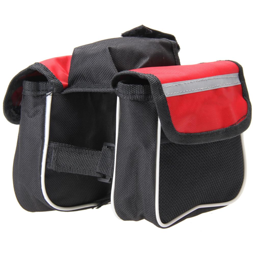 Bicycle Bike Cycling Front Frame Tube Handlebar Pannier Phone Pouch Bike Tube Bag