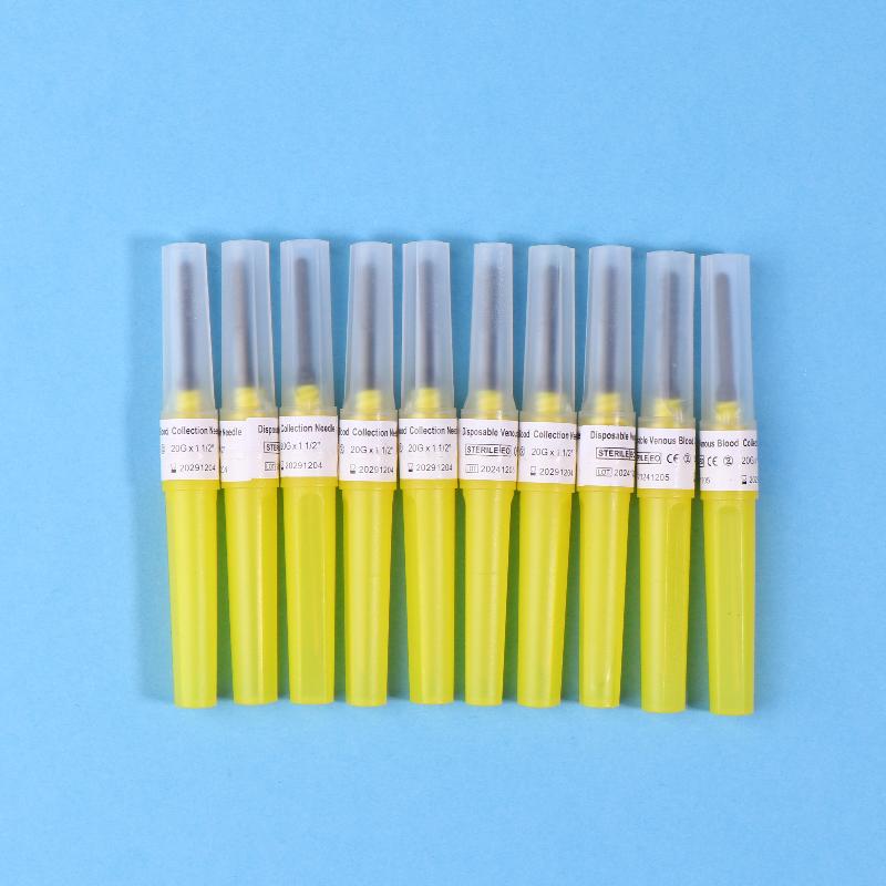 10Pcs Disposable Direct Insertion Blood Collection Needle Pet Vein Blood Collection Device
