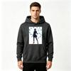 Men's Print Pullover Hoodie, Anime Character Nobara Printed Casual Long Sleeve Sweatshirt for Daily Wear
