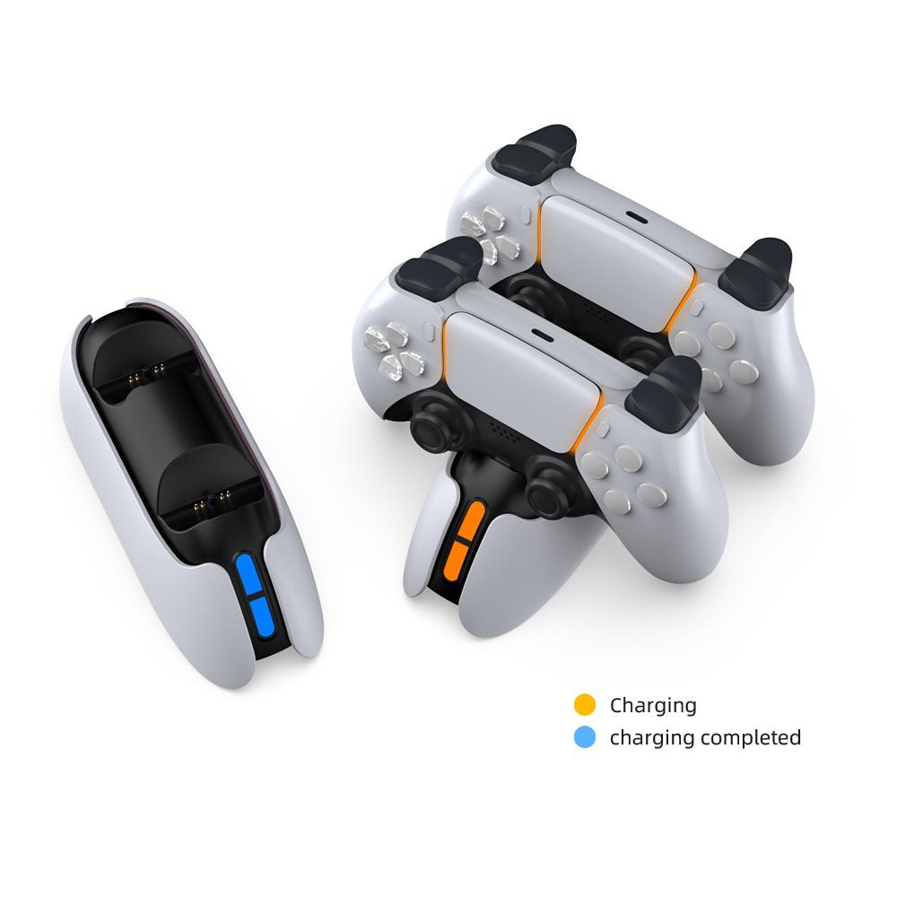 Für PS5 Controller Ladegerät Dual Controller Ladestation mit LED Anzeige GTO
