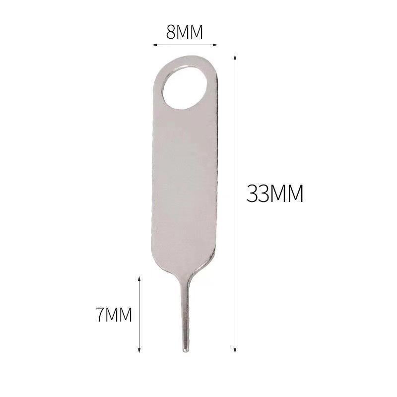20/50/100Pcs Universal Round hole Sim Card Tray Pin Ejecting Removal Needle Opener Ejector For Mobile phone