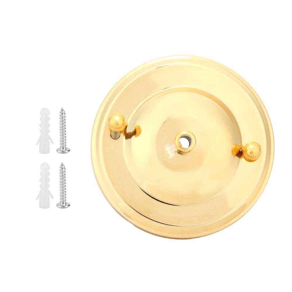 2 Pack Gold or Antique Bronze Chandelier Plate Holder Ceiling Canopy Hook  Indoor Lighting