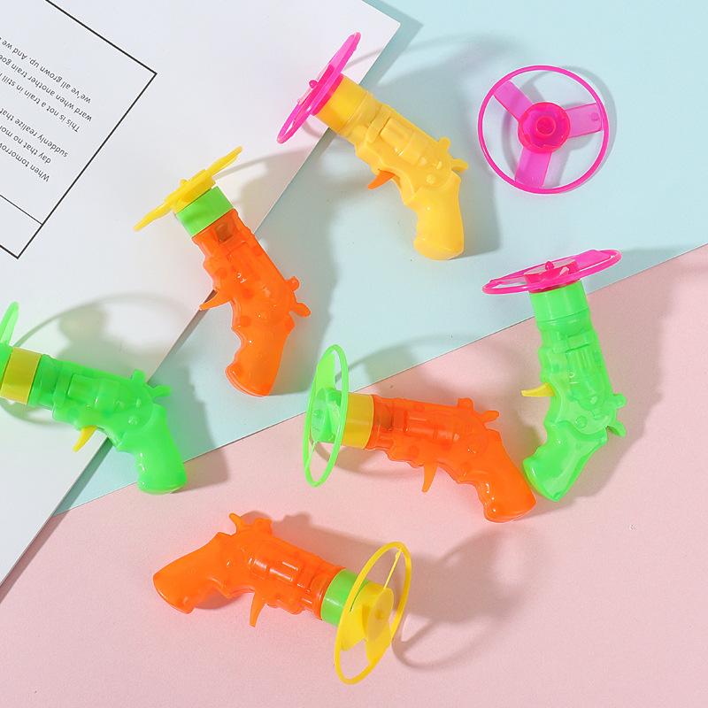 Крутящий гироскоп, креативный детский пистолетный гироскоп запускает вращающийся маленький волчок, вращающийся гироскоп-летающая тарелка, детская игрушка
