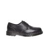 Runde Zehenpartie Schnürung Klobiger Absatz Freizeitschuhe Damenschuhe Schwarz 31625001
