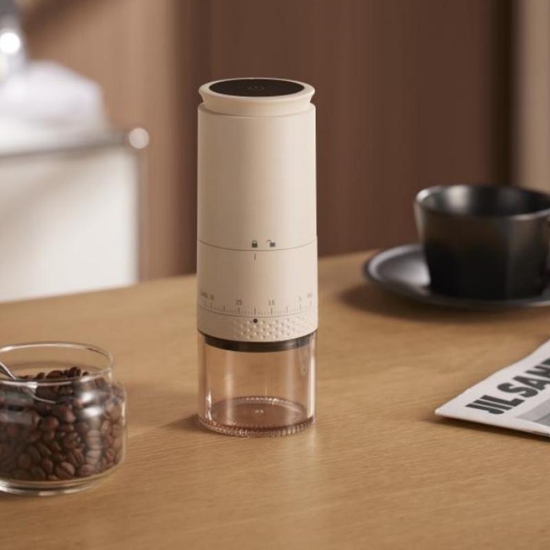 Electric Coffee Bean Grinder, Rechargeable & Automatic, Portable Coffee Grinder