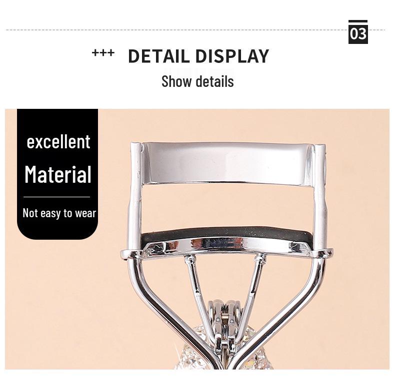 Strass Weitwinkel Wimpernzange - Tragbares Schönheitswerkzeug