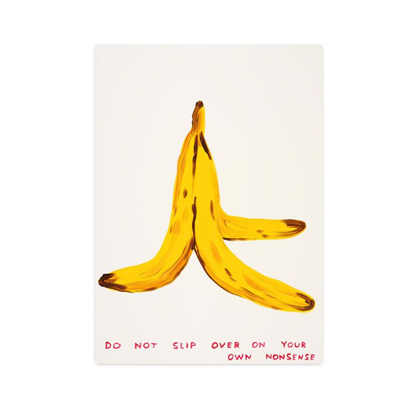 Pomegranate Banana Lemon Fruits Art Illustration Canvas Painting Nordic Wall Poster and Print for Kitchen Dining Room Home Deco