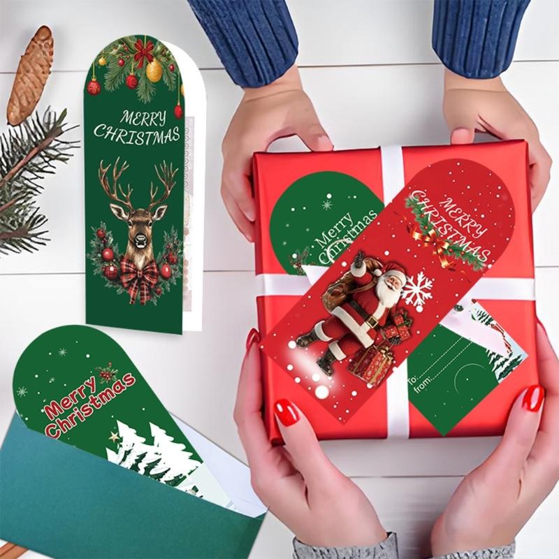 Creative Holiday Greeting Card With Envelopes Christmas Card For Travelers Office Use Festives Occasion