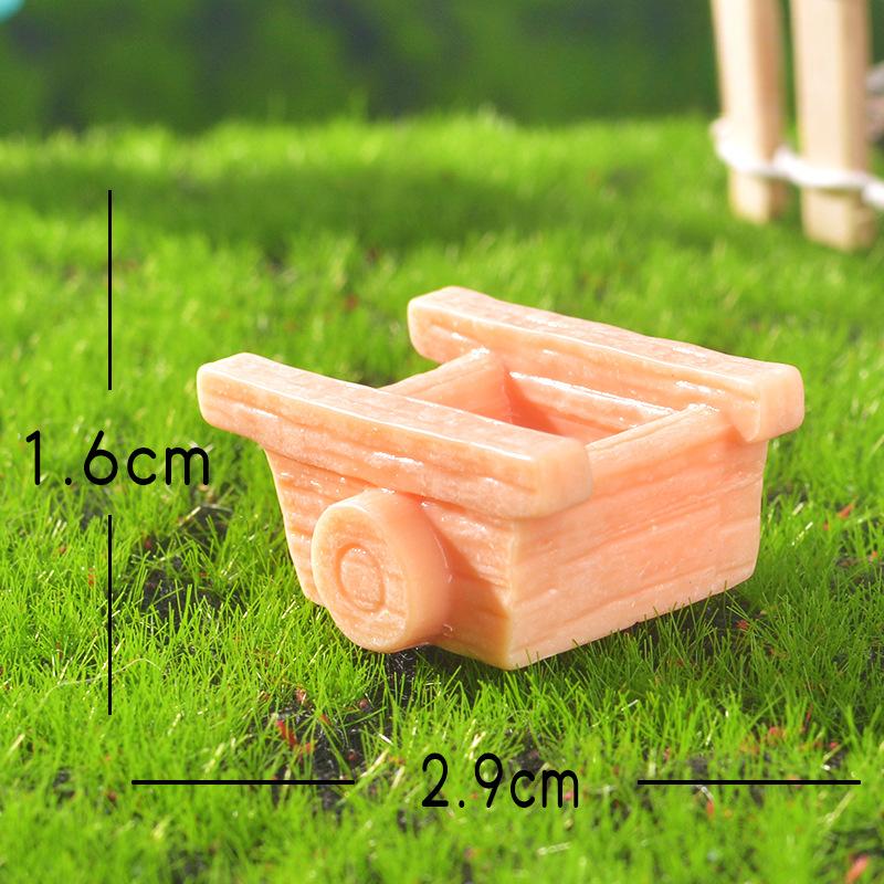 Micro-landscape Creative Simulation Trolley, Diy Handmade Decorative Items, Home Landscaping Small Ornaments, Handicraft Accessories