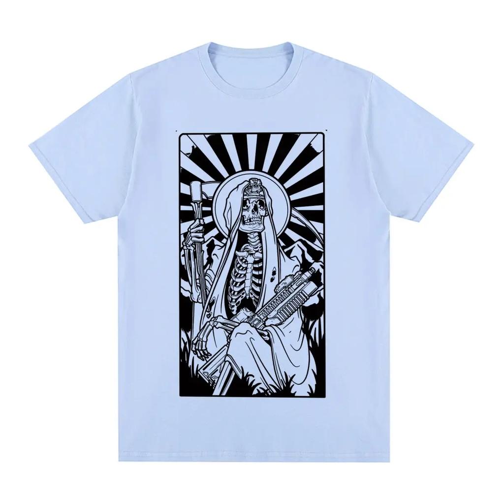 Forward Observations Group Vintage T-shirt Skeleton GBRS Retro Graphic Cotton T shirt Tee Tshirt WoTops