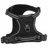Reflective Adjustable Dog Harness Black XL
