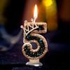 Creative Crown Birthday Number Candles - Adult & Kids Cake Decoration Topper