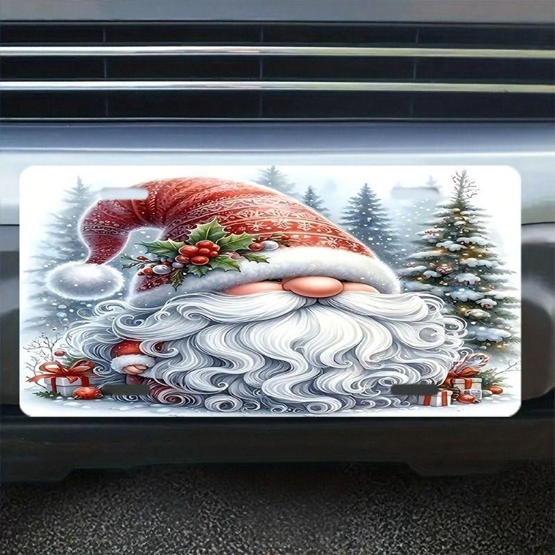 Motorcycle Souvenir License Plate, Metal Auto Wall Decor 15x30cm