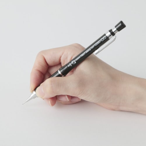ZEBRA Mechanical Pencil Tect Two Way Light 0.5 Pure Black MA42-PBK
