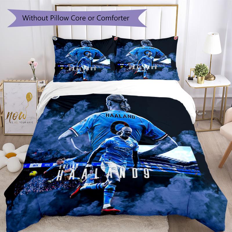 Haaland Bedding Set Suitable For Bedrooms Machine Washable Perfect Gift For Friends Family