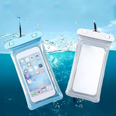 Universal Waterproof Dry Bag Case for Swimming Beach Hiking Secure Phone Holder Touchscreen Pouch for Kayaking Rafting Fishing