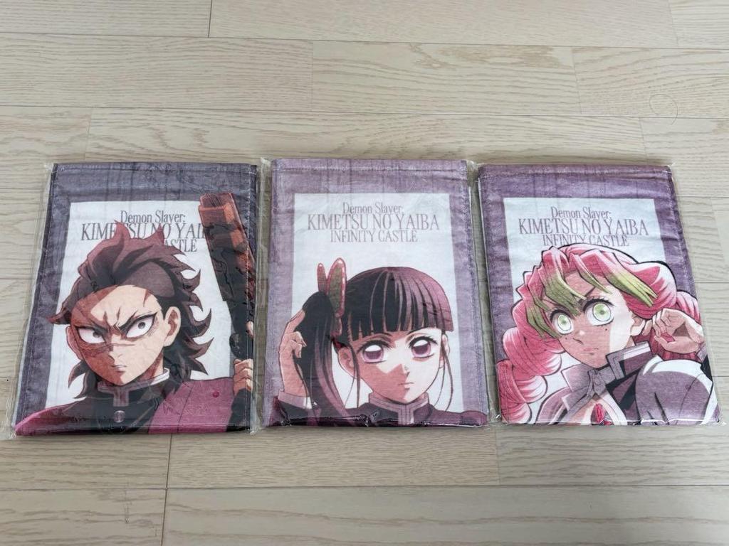 [USED] Demon Slayer: Kimetsu No Yaiba - Mugen Castle Arc - Muffler Towel - Genya Shinazugawa, Kanao Tsuyuri, Mitsuri Kanroji