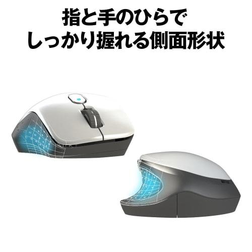 Buffalo BUFFALO Bezdrátová BlueLED 5tlačítková myš Neofit Velikost M Černá BSMBW515MBK